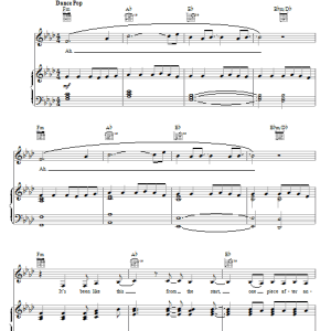 Miley Cyrus Robot Musik Noten - Piano, Vocal & Guitar Chords - 76875-0