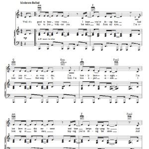 Miley Cyrus Stay Musik Noten - Piano, Vocal & Guitar Chords - 76880-0