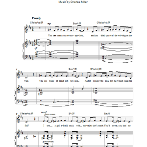Miller & Hammonds What You See Musik Noten - Piano, Vocal & Guitar Chords - 49140-0