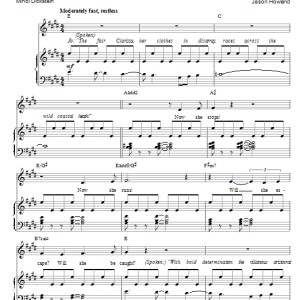 Mindi Dickstein An Operatic Tragedy Musik Noten - Piano, Vocal & Guitar Chords - 51868-0
