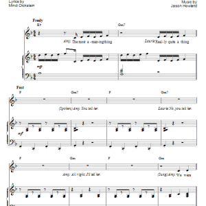 Mindi Dickstein The Most Amazing Thing Musik Noten - Piano, Vocal & Guitar Chords - 51865-0