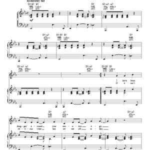 Miranda Lambert Baggage Claim Musik Noten - Piano, Vocal & Guitar Chords - 86907-0