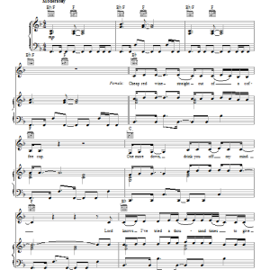 Miranda Lambert Better In The Long Run Musik Noten - Piano, Vocal & Guitar Chords - 88357-0
