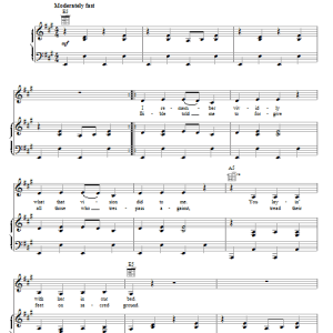 Miranda Lambert Sin For A Sin Musik Noten - Piano, Vocal & Guitar Chords - 80481-0