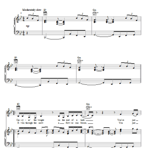 Miranda Lambert Virginia Bluebell Musik Noten - Piano, Vocal & Guitar Chords - 80490-0