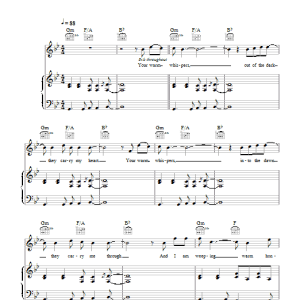 Missy Higgins Warm Whispers Musik Noten - Piano, Vocal & Guitar Chords - 104513-0