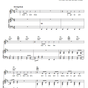 Mitchel Musso Let's Make This Last 4ever Musik Noten - Easy Piano - 73439-0