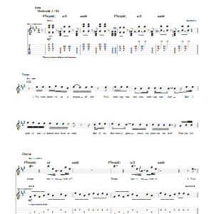 Modest Mouse Bury Me With It Musik Noten - Guitar Tab - 31738-0