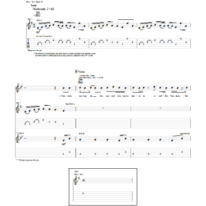 Modest Mouse Satin In A Coffin Musik Noten - Guitar Tab - 31746-0