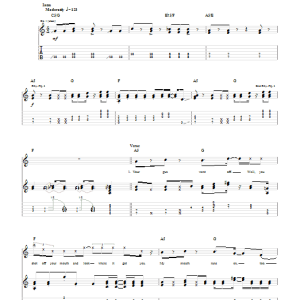 Modest Mouse The View Musik Noten - Guitar Tab - 31748-0