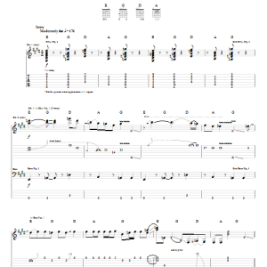 moe. Tailspin Musik Noten - Guitar Tab - 67318-0