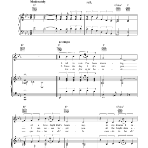 Moises Simons Marta (Rambling Rose Of The Wildwood) Musik Noten - Piano, Vocal & Guitar Chords - 37066-0