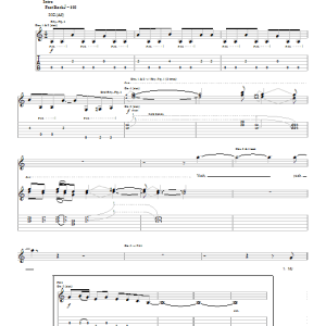 Molly Hatchet Bounty Hunter Musik Noten - Guitar Tab - 23940-0