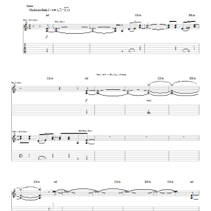 Molly Hatchet Whiskey Man Musik Noten - Guitar Tab - 23941-0
