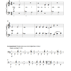 Mona Rejino I Wanna Be A Rock Star Musik Noten - Educational Piano - 78036-0