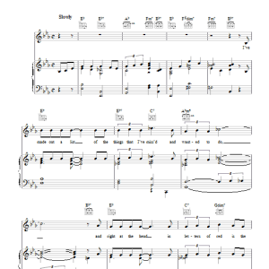 Monica Lewis I'm Gonna Love That Guy (Like He's Never Been Loved Before) Musik Noten - Piano, Vocal & Guitar Chords - 42648-0