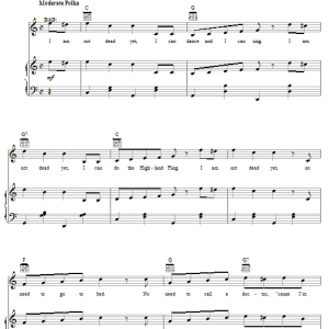 Monty Python's Spamalot He Is Not Dead Yet Musik Noten - Piano, Vocal & Guitar Chords - 52236-0