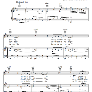Morris Albert Feelings Musik Noten - Piano, Vocal & Guitar Chords - 89865-0