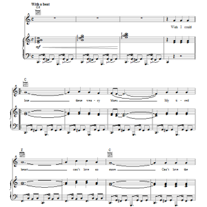 Mort Greene Weary Blues Musik Noten - Piano, Vocal & Guitar Chords - 95815-0