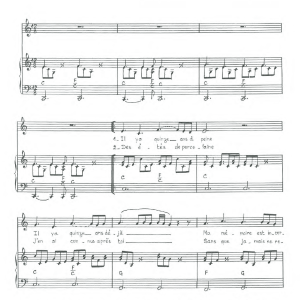 Mort Shuman Un Ete De Porcelaine Musik Noten - Piano & Vocal - 119526-0