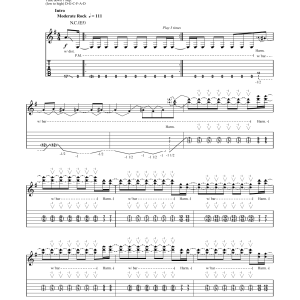 Motley Crue Dr. Feelgood Musik Noten - Guitar Tab - 170070-0