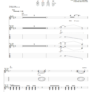 Motley Crue Primal Scream Musik Noten - Guitar Tab - 65581-0
