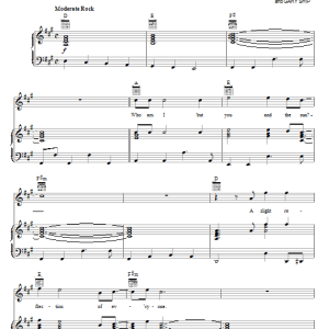 Mountain For Yasgur's Farm Musik Noten - Piano, Vocal & Guitar Chords - 70667-0