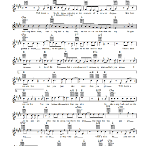 Moving Pictures What About Me Musik Noten - Lead Sheet / Fake Book - 39126-0