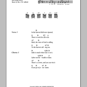 Mrs. F.W. Suffield Little Is Much When God Is In It Musik Noten - Guitar Chords/Lyrics - 82383-0