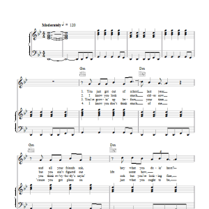 Mud Crazy Musik Noten - Piano, Vocal & Guitar Chords - 105514-0