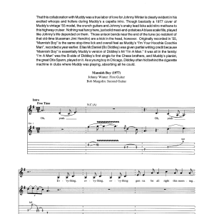 Muddy Waters Mannish Boy Musik Noten - Guitar Tab - 171722-0