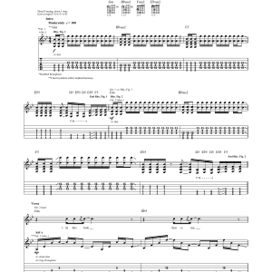 Mudvayne Happy? Musik Noten - Guitar Tab - 52251-0