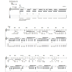 Mudvayne IMN Musik Noten - Guitar Tab - 53075-0