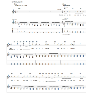 Mudvayne Just Musik Noten - Guitar Tab - 53074-0