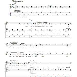 Mumford & Sons Awake My Soul Musik Noten - Guitar Tab - 80158-0