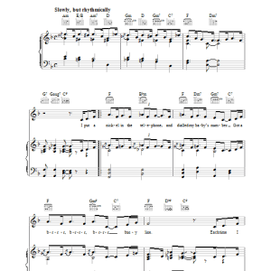 Murray Semos Busy Line Musik Noten - Piano, Vocal & Guitar Chords - 37375-0