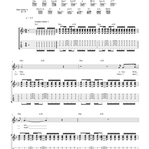 Muse City Of Delusion Musik Noten - Guitar Tab - 165254-0