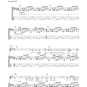 Muse Plug In Baby Musik Noten - Bass Guitar Tab - 152911-0