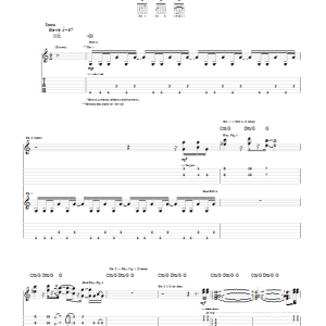 My Morning Jacket Evil Urges Musik Noten - Guitar Tab - 73464-0