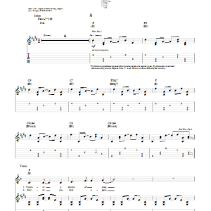 My Morning Jacket Golden Musik Noten - Guitar Tab - 73496-0