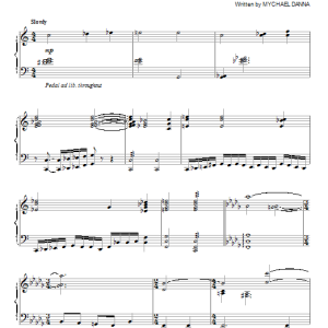 Mychael Danna God Storm Musik Noten - Piano Solo - 95971-0