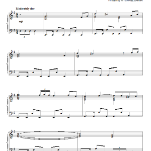 Mychael Danna Skinny Vegetarian Boy Musik Noten - Piano Solo - 95966-0