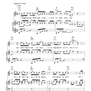 N-Dubz Best Behaviour Musik Noten - Piano, Vocal & Guitar Chords - 105729-0