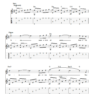 Naida Hearn Jesus, Name Above All Names Musik Noten - Solo Guitar - 91271-0