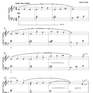 Naoko Ikeda Evening Melody Musik Noten - Educational Piano - 80601-0