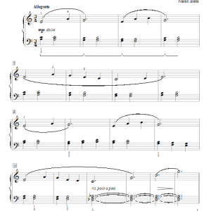 Naoko Ikeda Plum Blossoms (Kobai-Hakubai) Musik Noten - Educational Piano - 88116-0