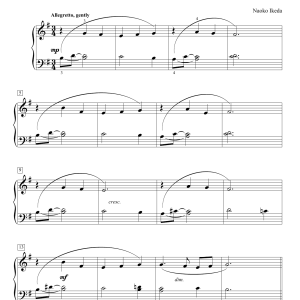 Naoko Ikeda Waiting For Summer Musik Noten - Educational Piano - 156007-0