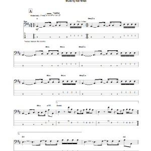 Nat Simon Poinciana (Song Of The Tree) Musik Noten - Bass Guitar Tab - 96127-0