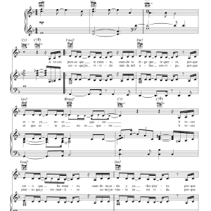 Natalia Jimenez Sarmiento Algo Mas Musik Noten - Piano, Vocal & Guitar Chords - 52678-0