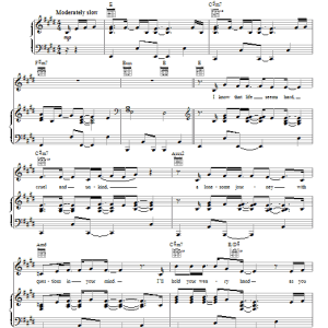 Natalie Grant Whenever You Need Somebody Musik Noten - Piano, Vocal & Guitar Chords - 74703-0